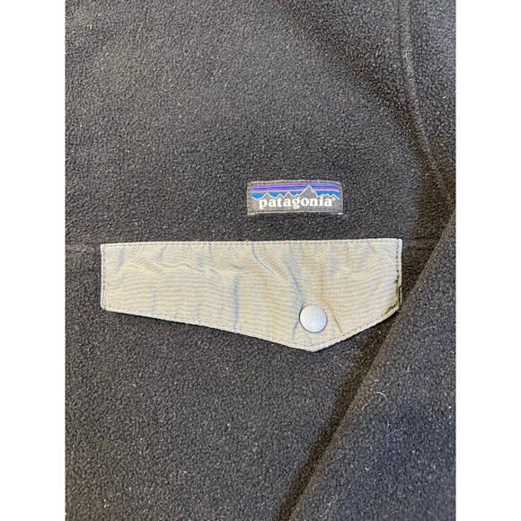 Patagonia Synchilla Black Snap Fleece Pull over (XS) - Picture 2 of 7